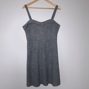 Ricki's Dress Chambray Sundress Sleeveless Women's Size 14